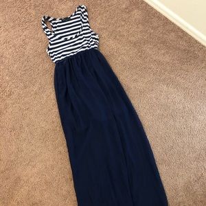 Blue/white stripes Dress!